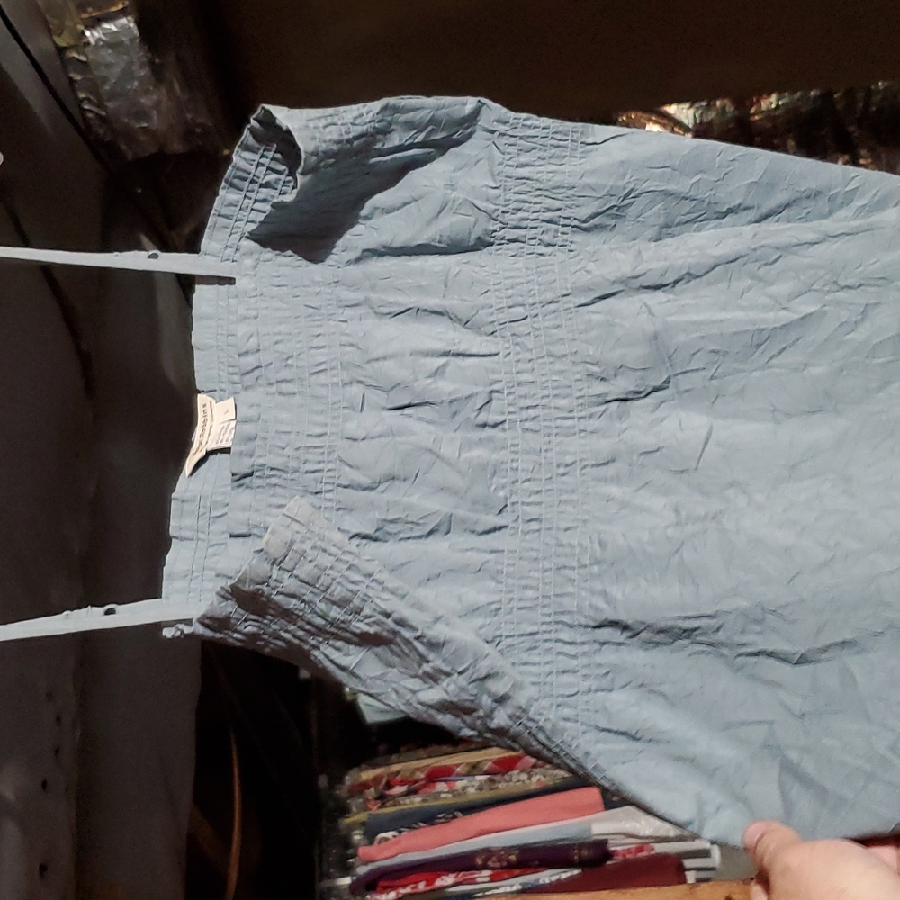 EUC Royal Robbins chambray? Tube top - Picture 5 of 5